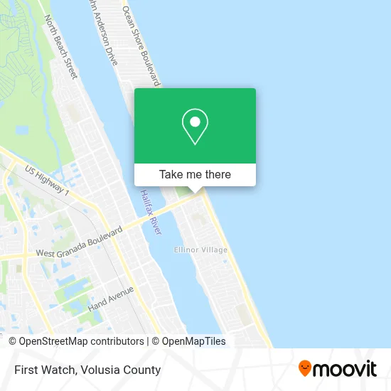 First Watch map