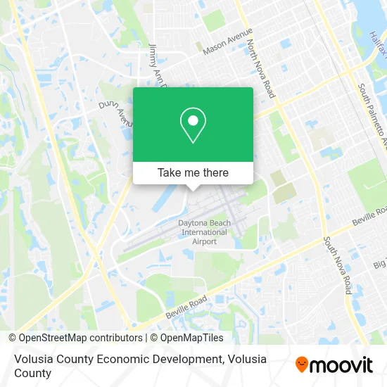 Volusia County Economic Development map