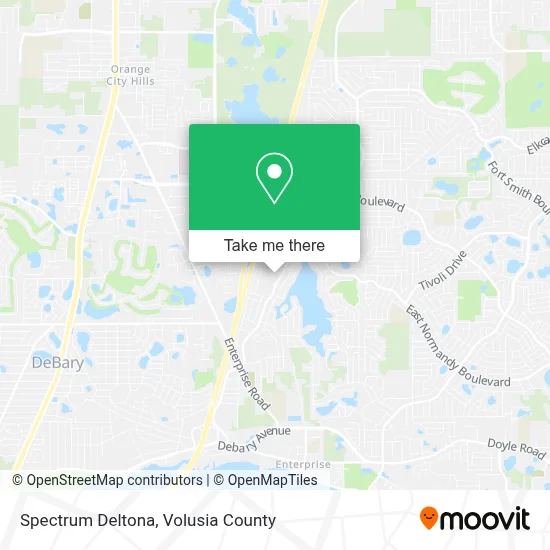 Spectrum Deltona map