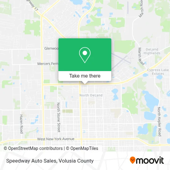 Speedway Auto Sales map