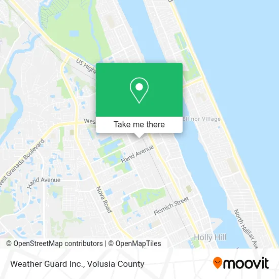 Weather Guard Inc. map