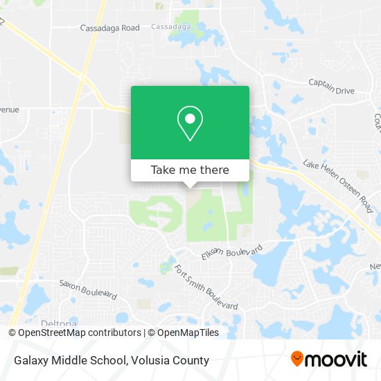 Galaxy Middle School map