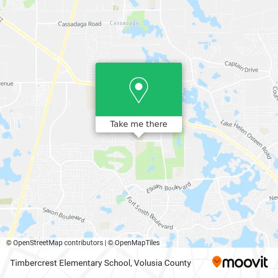 Timbercrest Elementary School map