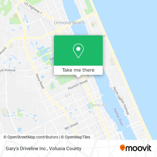 Mapa de Gary's Driveline Inc.