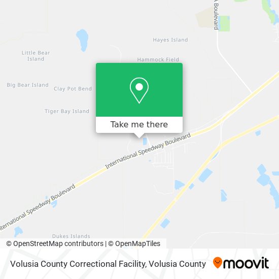 Mapa de Volusia County Correctional Facility