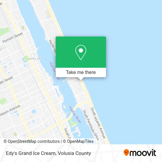 Edy's Grand Ice Cream map