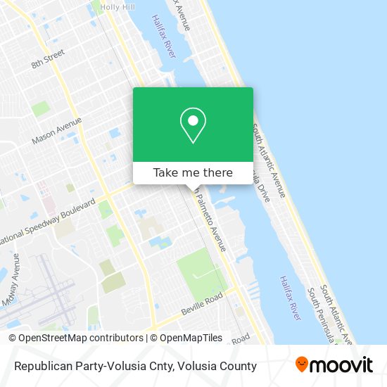 Republican Party-Volusia Cnty map