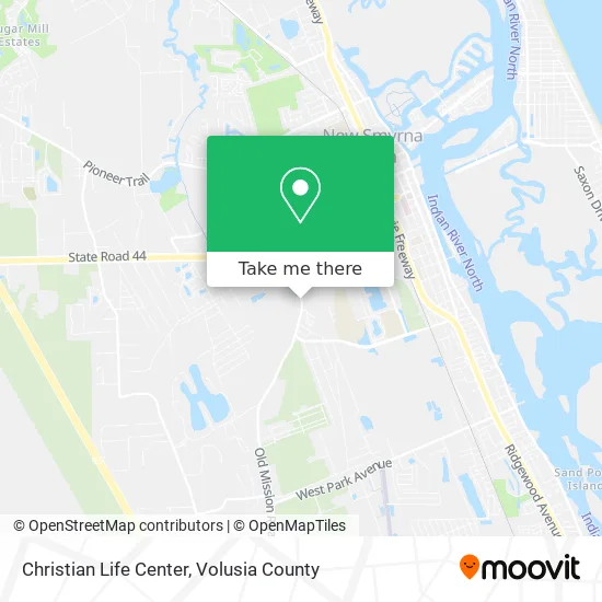 Christian Life Center map