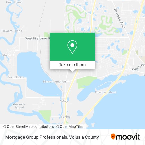 Mortgage Group Professionals map