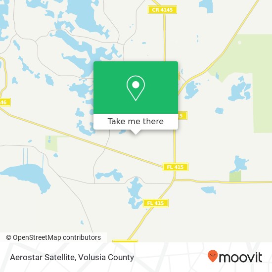 Aerostar Satellite map