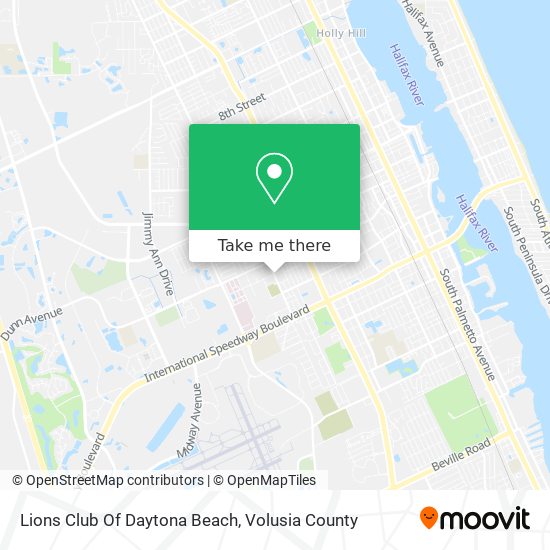 Mapa de Lions Club Of Daytona Beach