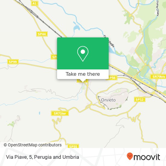 Via Piave, 5 map