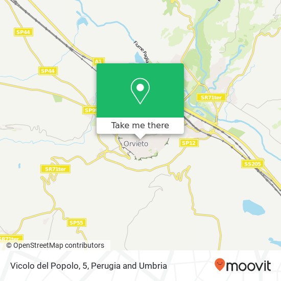 Vicolo del Popolo, 5 map