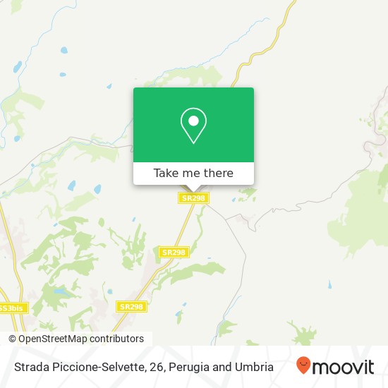 Strada Piccione-Selvette, 26 map