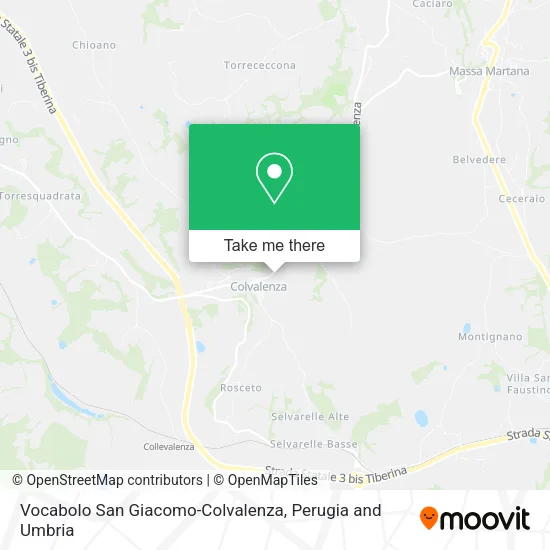 Vocabolo San Giacomo-Colvalenza map