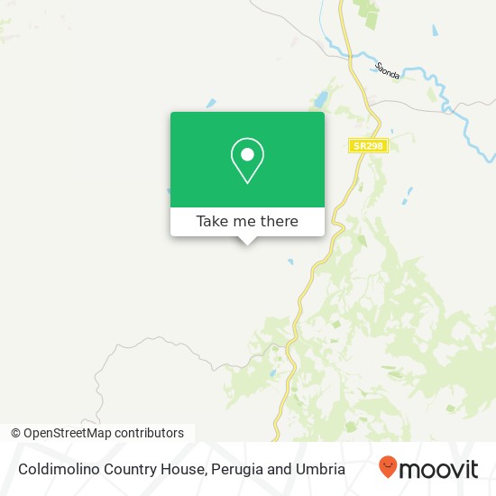 Coldimolino Country House map