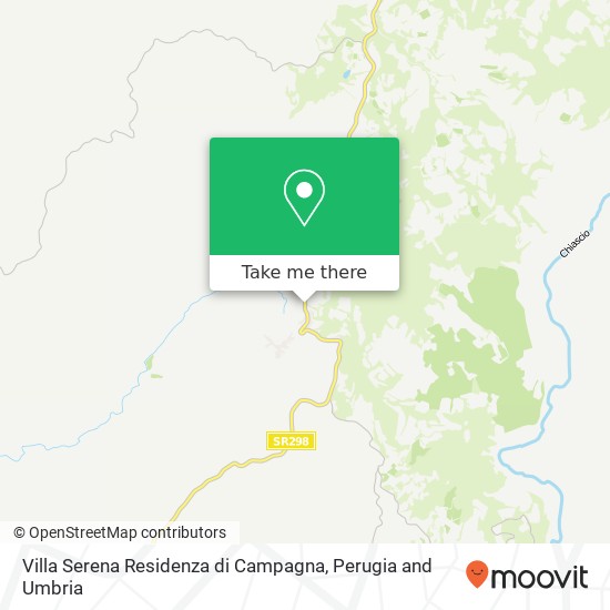 Villa Serena Residenza di Campagna map