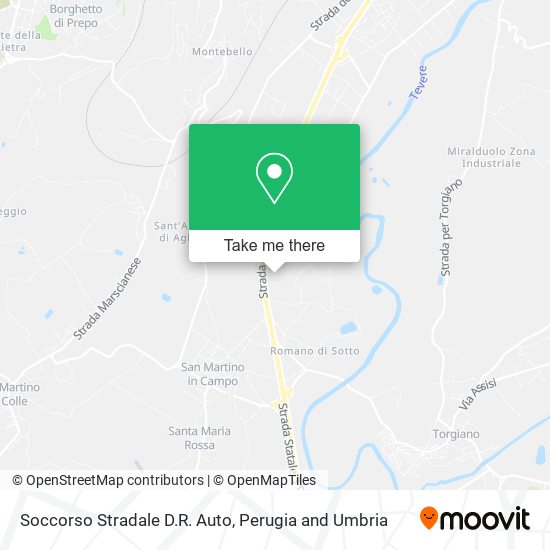 Soccorso Stradale D.R. Auto map