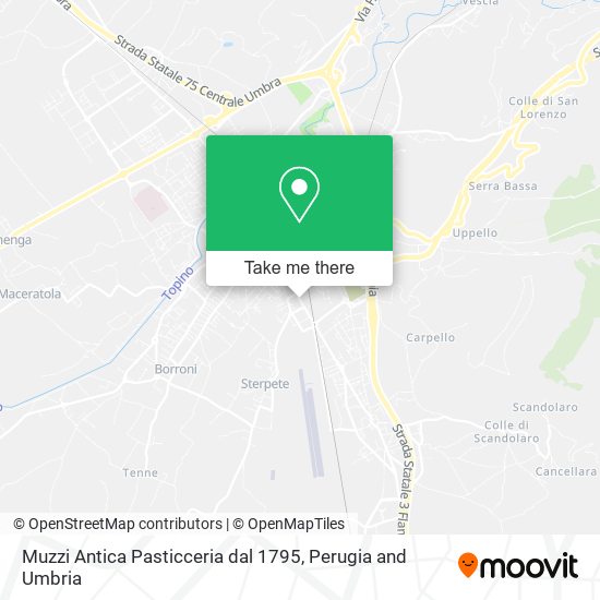 Muzzi Antica Pasticceria dal 1795 map