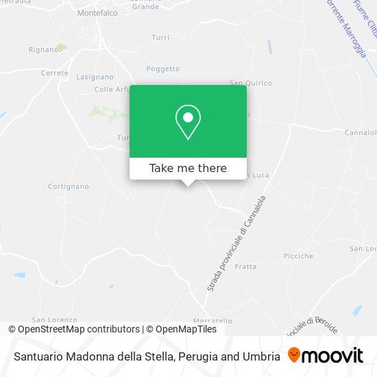 Santuario Madonna della Stella map