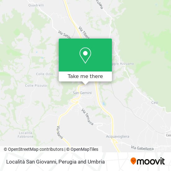 Località San Giovanni map