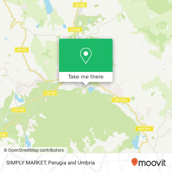 SIMPLY MARKET map