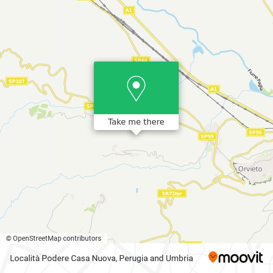 Località Podere Casa Nuova map