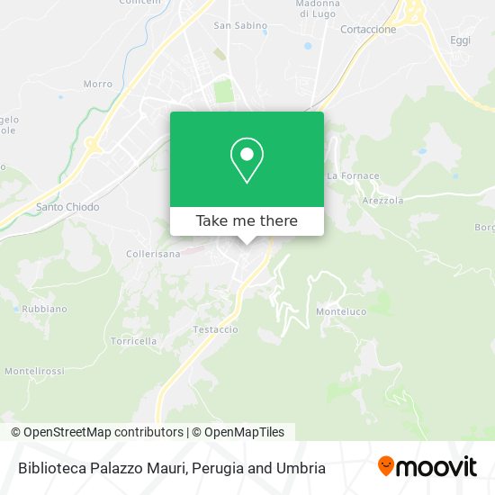 Biblioteca Palazzo Mauri map