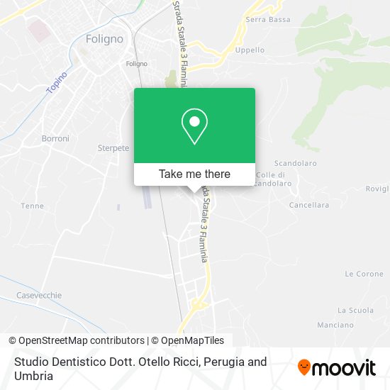 Studio Dentistico Dott. Otello Ricci map