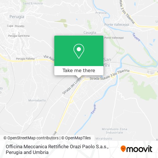 Officina Meccanica Rettifiche Orazi Paolo S.a.s. map