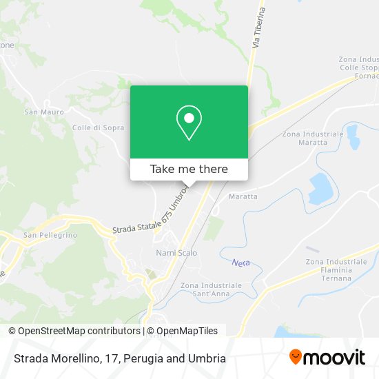Strada Morellino, 17 map