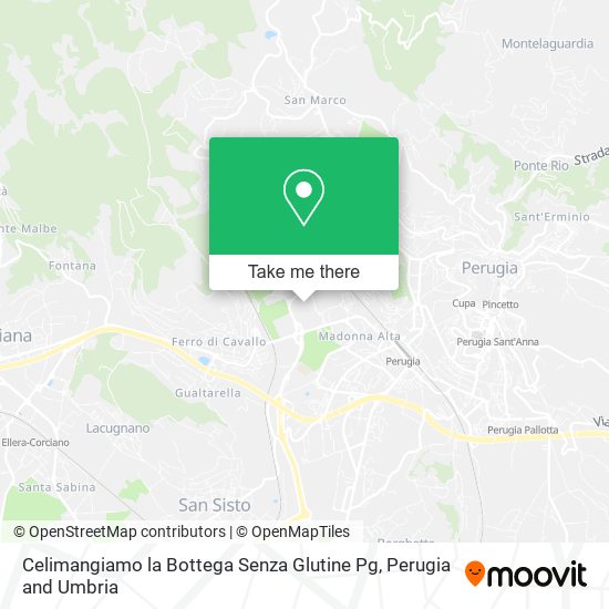 Celimangiamo la Bottega Senza Glutine Pg map