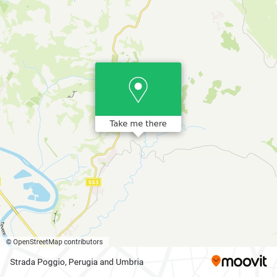 Strada Poggio map