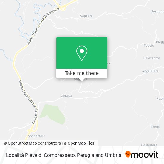 Località Pieve di Compresseto map