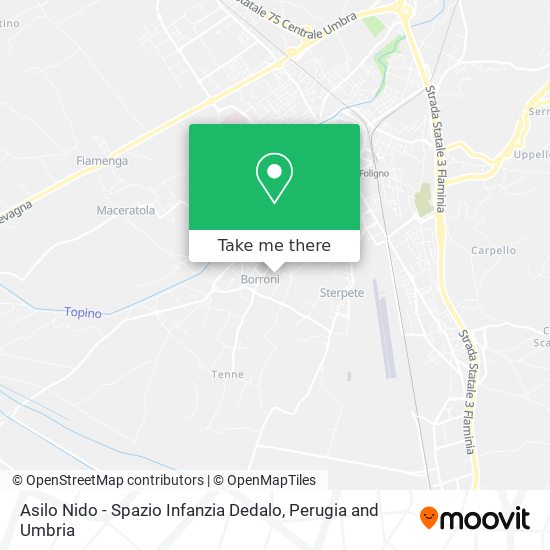 Asilo Nido - Spazio Infanzia Dedalo map