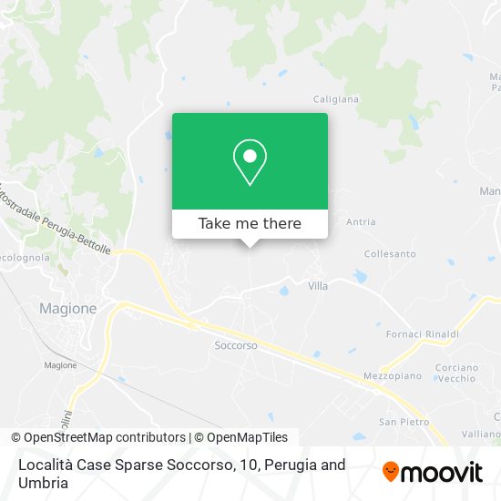 Località Case Sparse Soccorso, 10 map