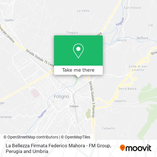 La Bellezza Firmata Federico Mahora - FM Group map