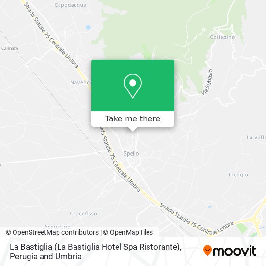 La Bastiglia (La Bastiglia Hotel Spa Ristorante) map