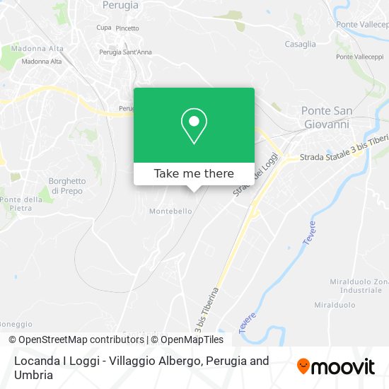 Locanda I Loggi - Villaggio Albergo map