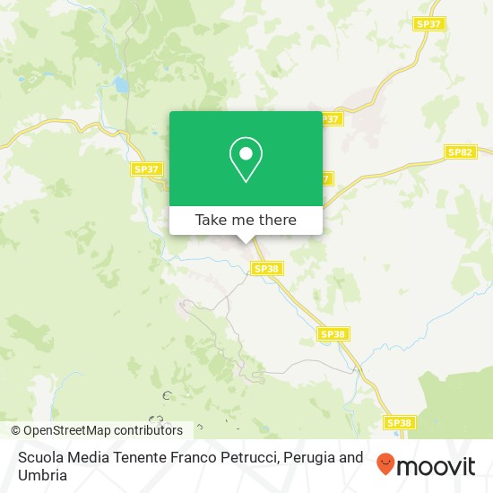 Scuola Media Tenente Franco Petrucci map