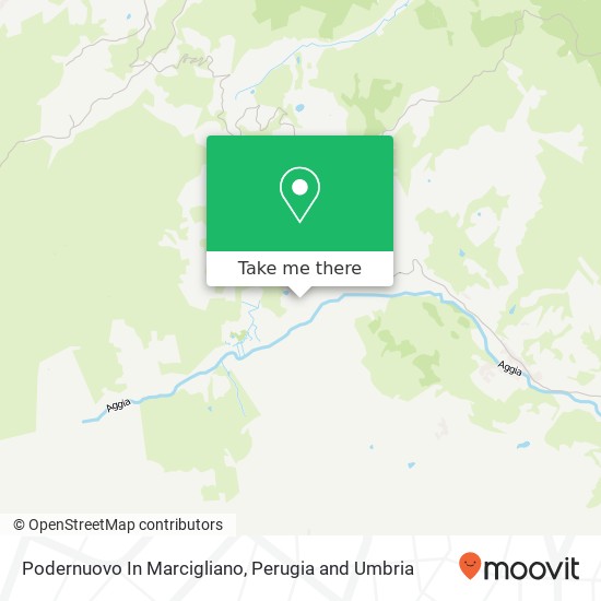 Podernuovo In Marcigliano map