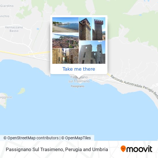 Passignano Sul Trasimeno map