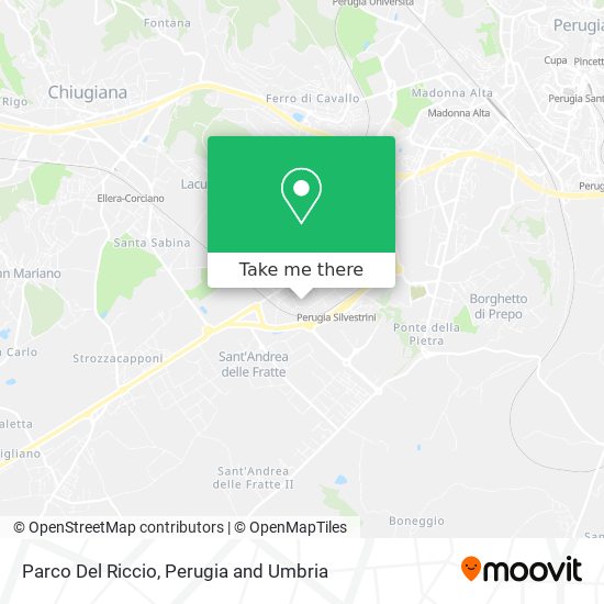 Parco Del Riccio map