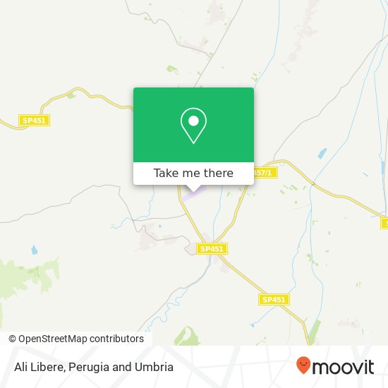 Ali Libere map