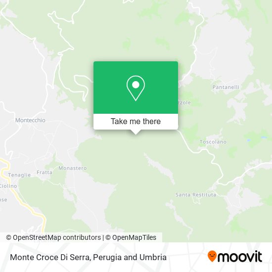 Monte Croce Di Serra map