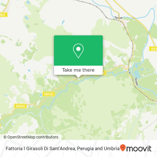 Fattoria I Girasoli Di Sant'Andrea map