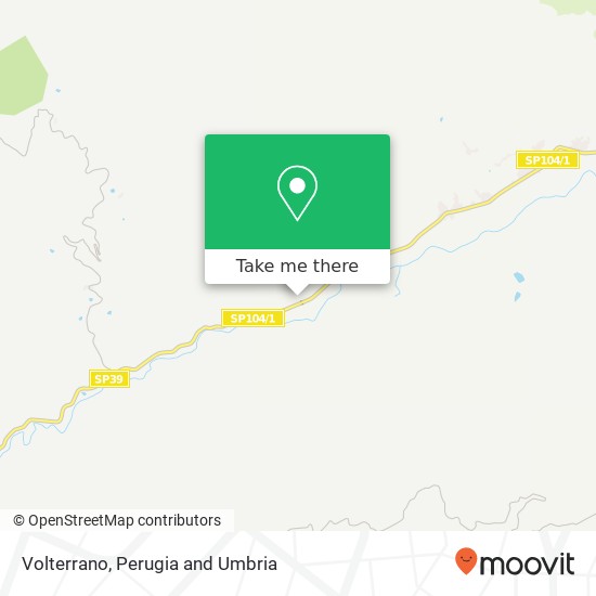 Volterrano map