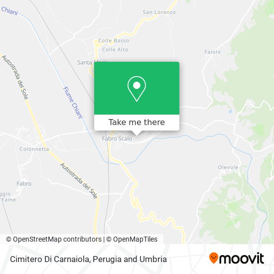 Cimitero Di Carnaiola map