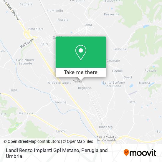 Landi Renzo Impianti Gpl Metano map