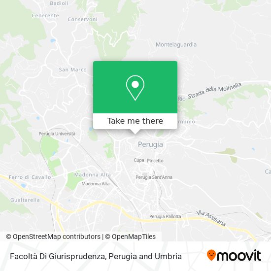 Facoltà Di Giurisprudenza map